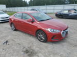 2017 Hyundai Elantra Se Burgundy vin: 5NPD84LFXHH002807