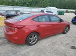 2017 Hyundai Elantra Se Burgundy vin: 5NPD84LFXHH002807