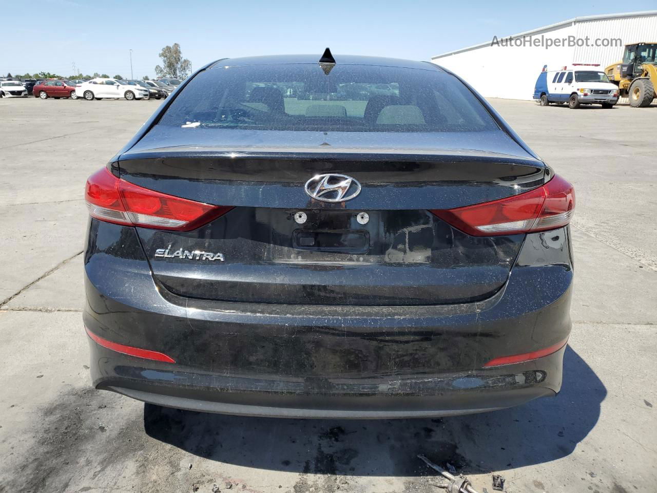 2017 Hyundai Elantra Se Black vin: 5NPD84LFXHH003925