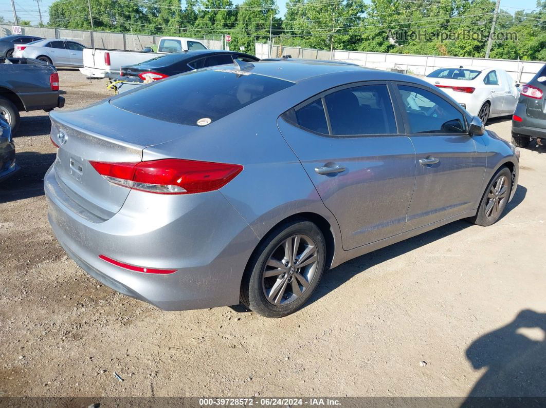 2017 Hyundai Elantra Se Gray vin: 5NPD84LFXHH012527