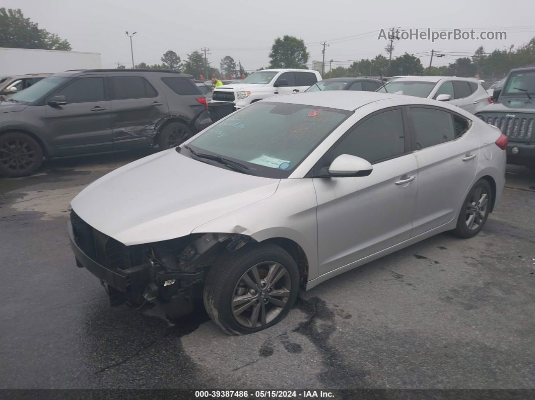 2017 Hyundai Elantra Se Silver vin: 5NPD84LFXHH029733