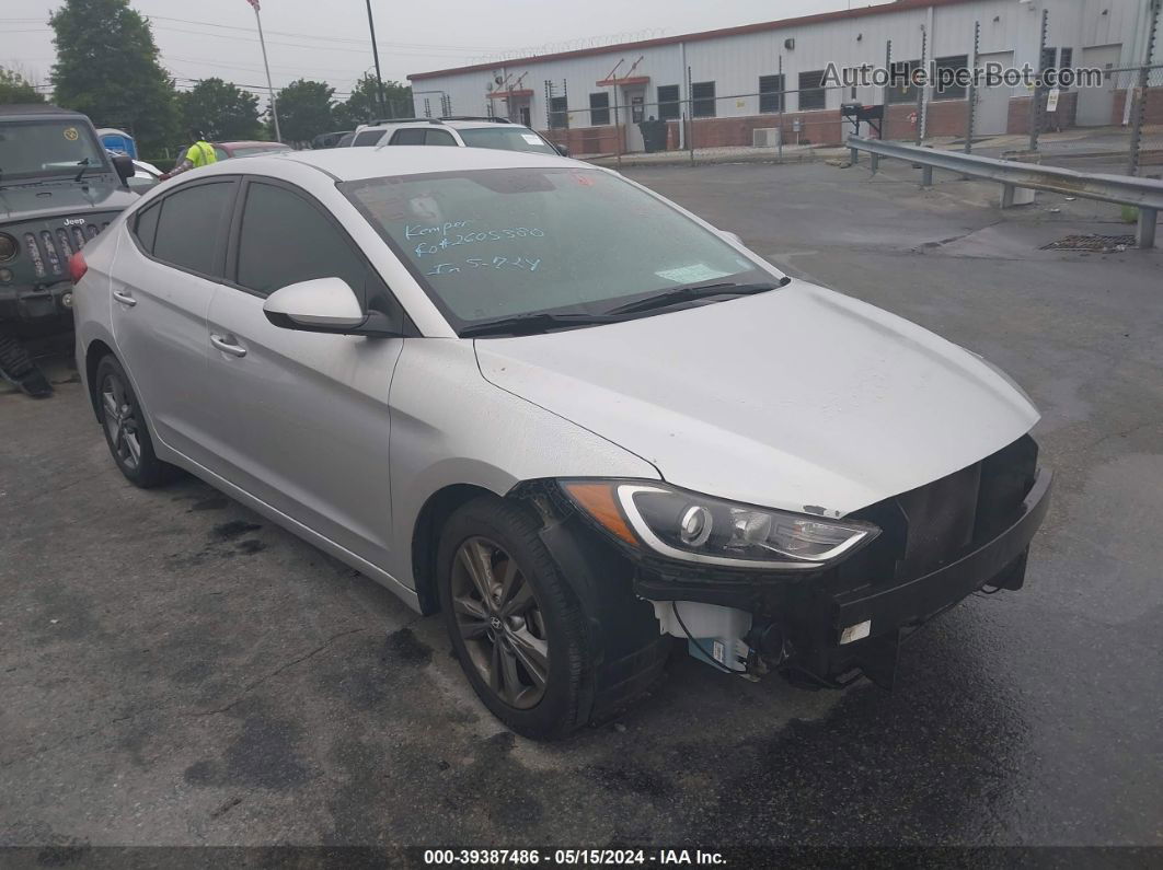 2017 Hyundai Elantra Se Silver vin: 5NPD84LFXHH029733