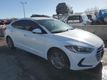 2017 Hyundai Elantra Se White vin: 5NPD84LFXHH030915