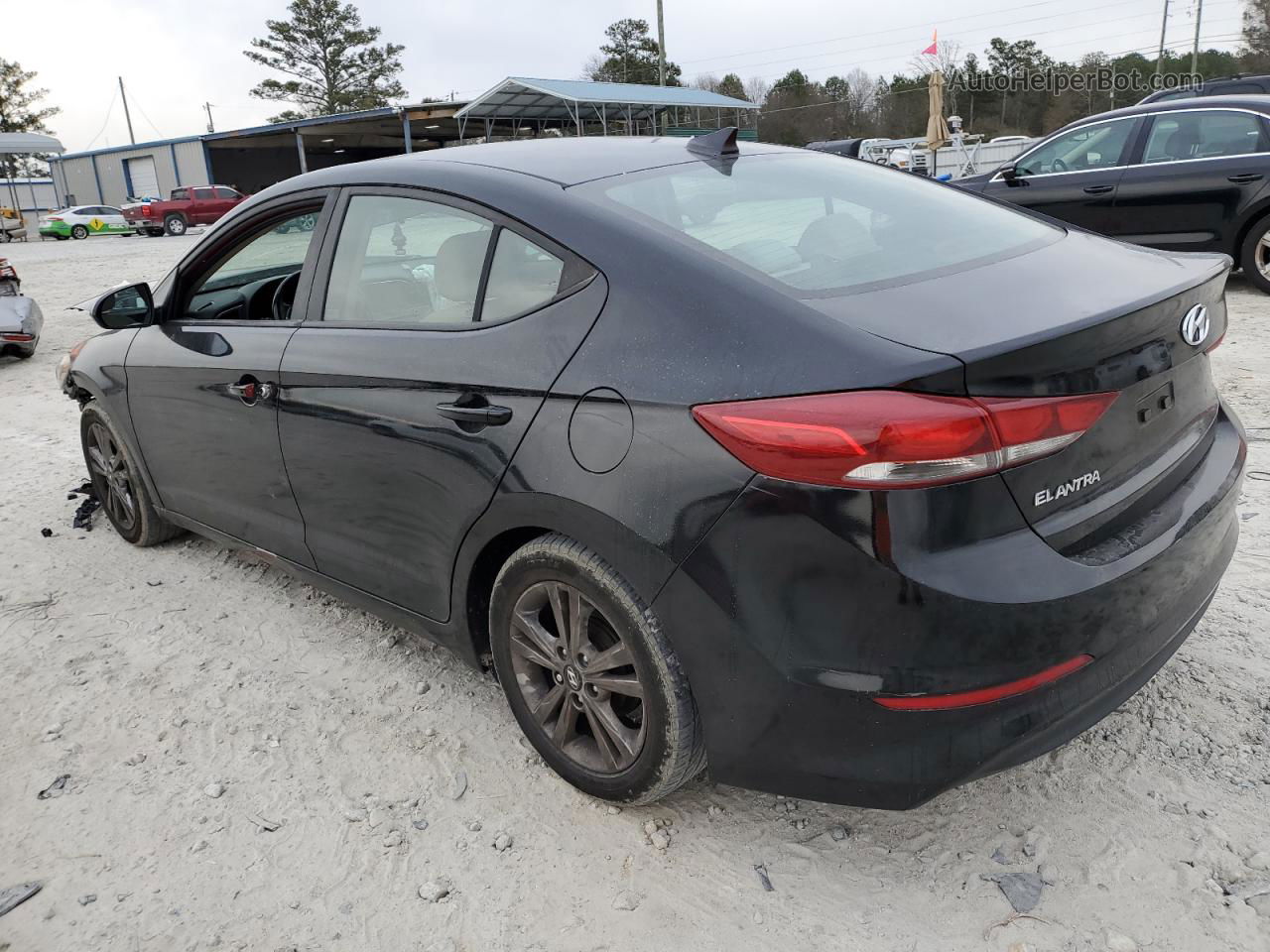 2017 Hyundai Elantra Se Black vin: 5NPD84LFXHH057662