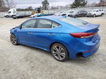 2017 Hyundai Elantra Se Blue vin: 5NPD84LFXHH059623