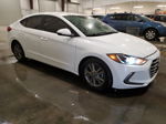 2017 Hyundai Elantra Se White vin: 5NPD84LFXHH063705