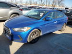 2017 Hyundai Elantra Se Blue vin: 5NPD84LFXHH092203