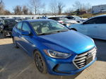 2017 Hyundai Elantra Se Blue vin: 5NPD84LFXHH092203