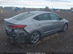 2017 Hyundai Elantra Limited Gray vin: 5NPD84LFXHH105855