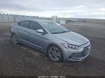 2017 Hyundai Elantra Limited Gray vin: 5NPD84LFXHH105855