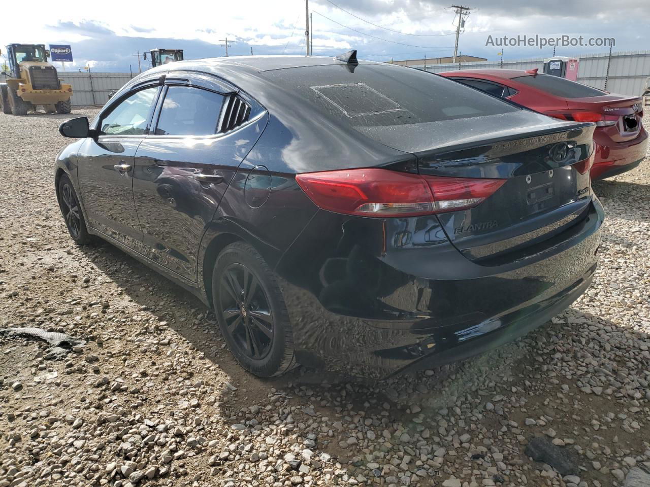 2017 Hyundai Elantra Se Black vin: 5NPD84LFXHH124843