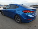 2017 Hyundai Elantra Se Blue vin: 5NPD84LFXHH129637