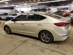 2017 Hyundai Elantra Se Серебряный vin: 5NPD84LFXHH204983