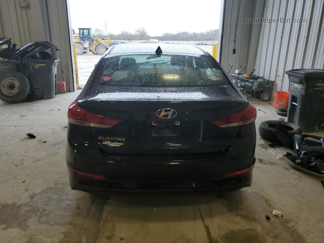 2017 Hyundai Elantra Se Black vin: 5NPD84LFXHH208306