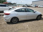 2018 Hyundai Elantra Sel Silver vin: 5NPD84LFXJH215231