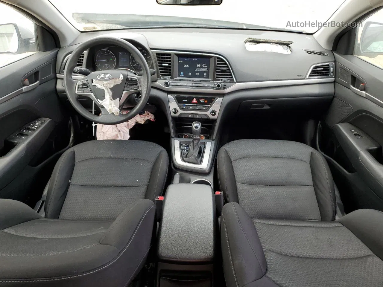 2018 Hyundai Elantra Sel Серебряный vin: 5NPD84LFXJH215231