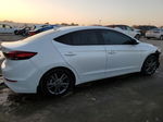 2018 Hyundai Elantra Sel White vin: 5NPD84LFXJH234166