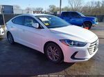 2018 Hyundai Elantra Sel White vin: 5NPD84LFXJH235284