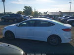 2018 Hyundai Elantra Sel White vin: 5NPD84LFXJH246656