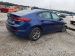 2018 Hyundai Elantra Sel Blue vin: 5NPD84LFXJH271153