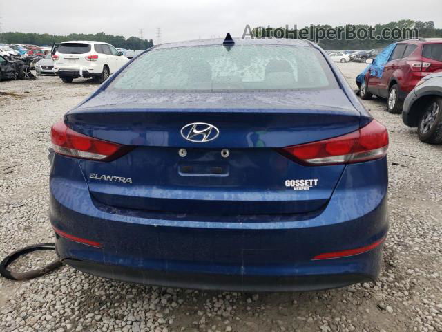 2018 Hyundai Elantra Sel Blue vin: 5NPD84LFXJH271153