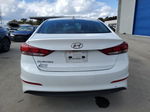 2018 Hyundai Elantra Sel White vin: 5NPD84LFXJH281794