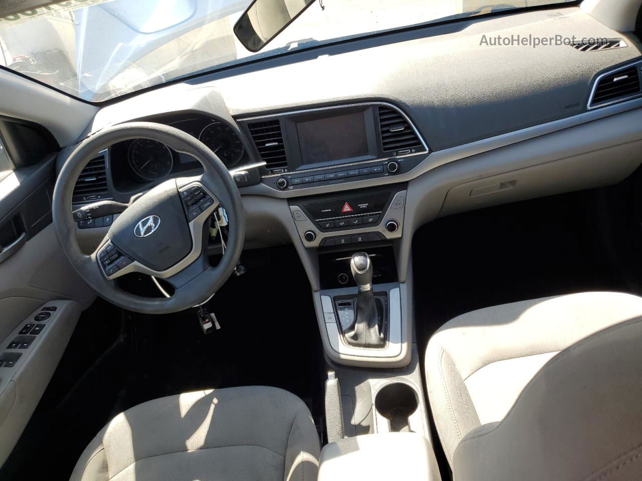 2018 Hyundai Elantra Sel Blue vin: 5NPD84LFXJH337779