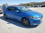 2018 Hyundai Elantra Sel Blue vin: 5NPD84LFXJH337779