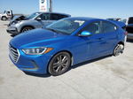 2018 Hyundai Elantra Sel Blue vin: 5NPD84LFXJH337779