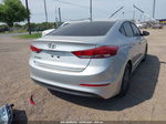 2018 Hyundai Elantra Sel Gray vin: 5NPD84LFXJH378395