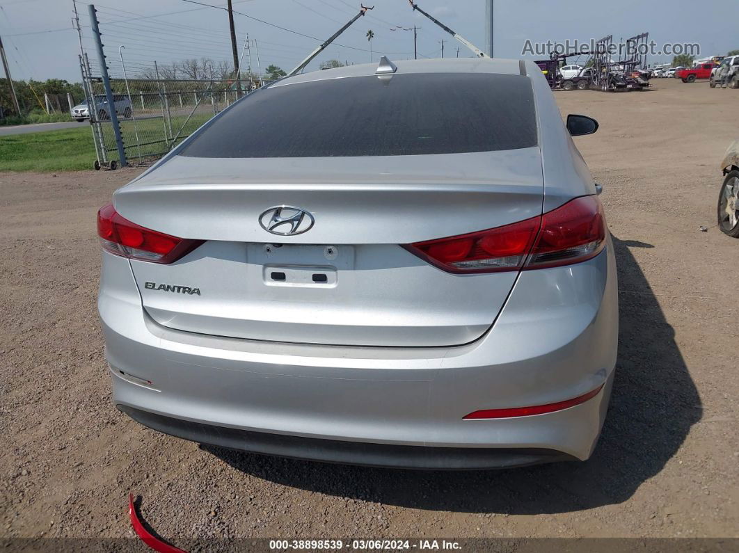 2018 Hyundai Elantra Sel Gray vin: 5NPD84LFXJH378395