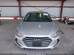 2018 Hyundai Elantra Sel Silver vin: 5NPD84LFXJH399344