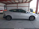 2018 Hyundai Elantra Sel Silver vin: 5NPD84LFXJH399344