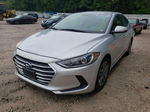 2018 Hyundai Elantra Sel Silver vin: 5NPD84LFXJH401433