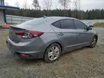 2019 Hyundai Elantra Sel Gray vin: 5NPD84LFXKH406133