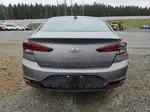 2019 Hyundai Elantra Sel Gray vin: 5NPD84LFXKH406133