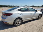 2019 Hyundai Elantra Sel Silver vin: 5NPD84LFXKH409453