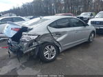 2019 Hyundai Elantra Sel Серебряный vin: 5NPD84LFXKH454277