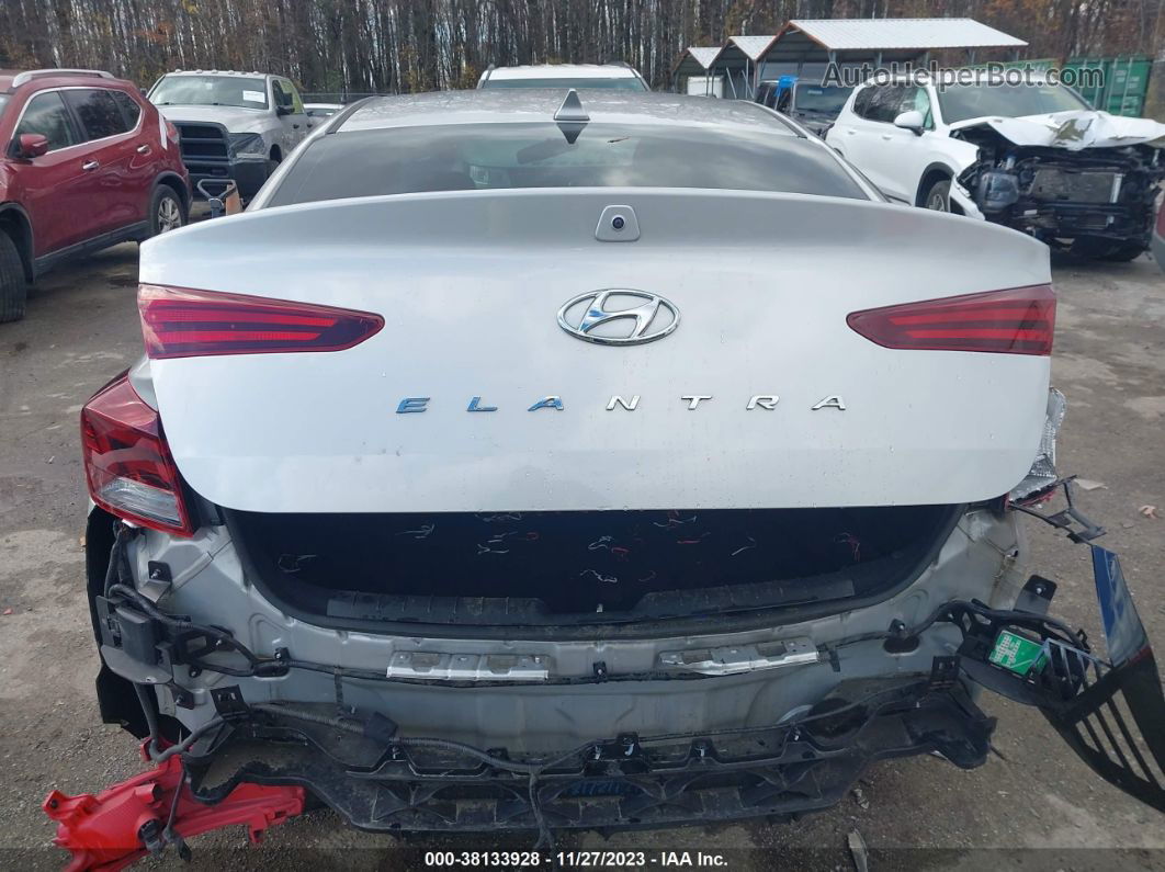 2019 Hyundai Elantra Sel Серебряный vin: 5NPD84LFXKH454277