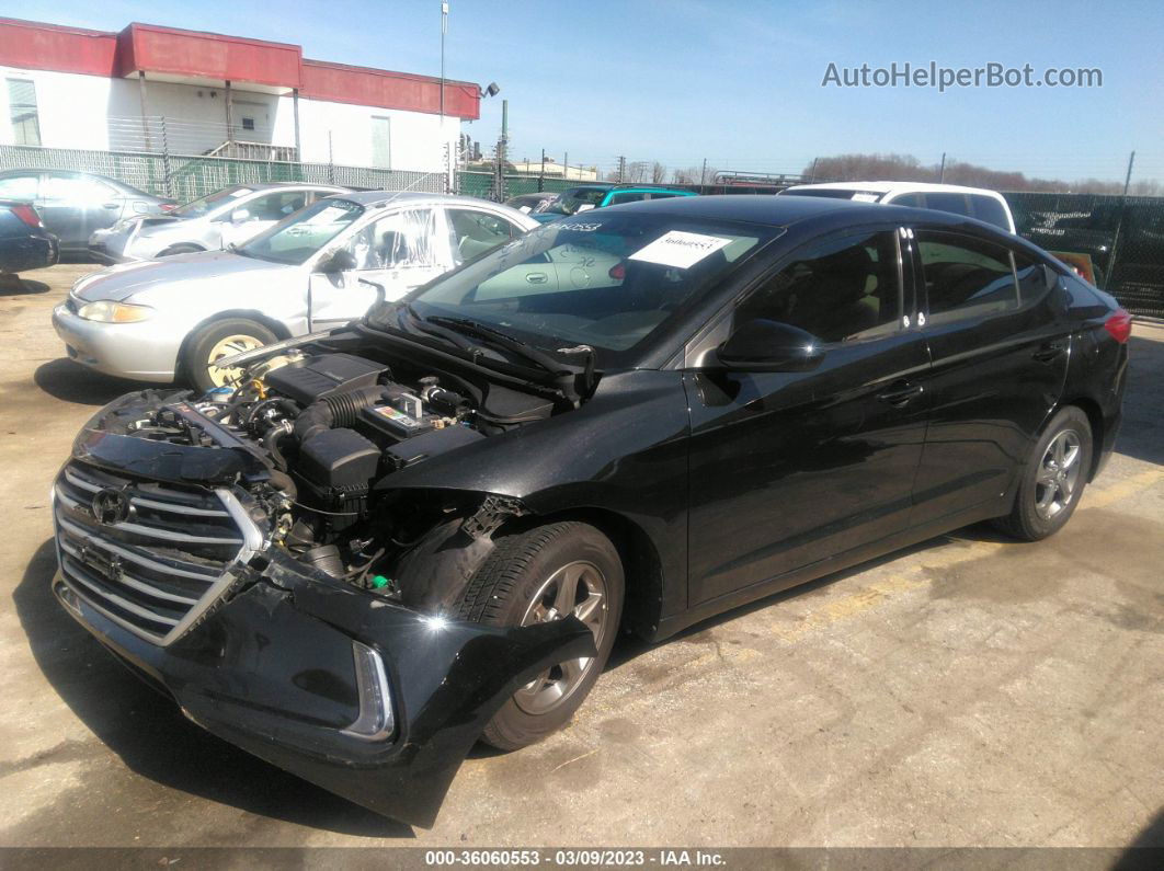 2017 Hyundai Elantra Eco Black vin: 5NPD94LA0HH079915