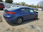 2017 Hyundai Elantra Eco Синий vin: 5NPD94LA7HH143934