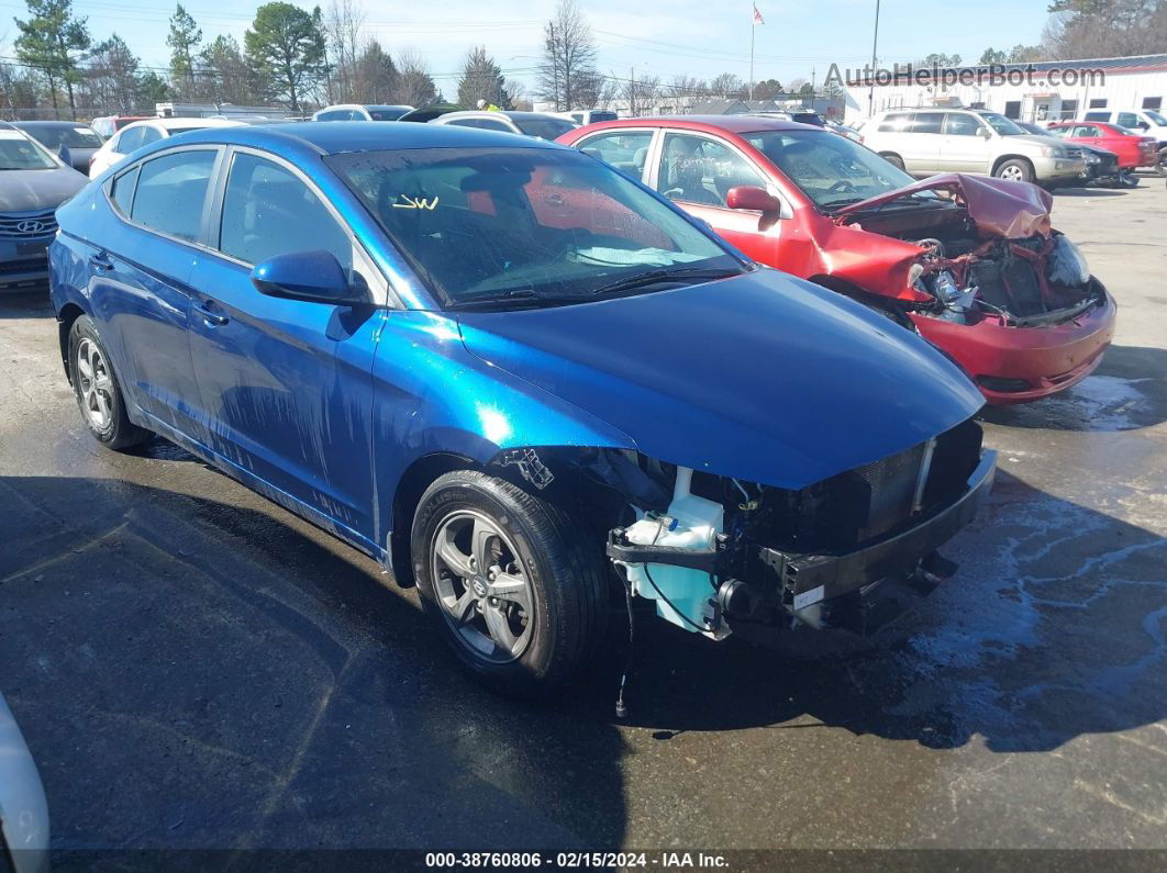 2018 Hyundai Elantra Eco Blue vin: 5NPD94LA8JH321601