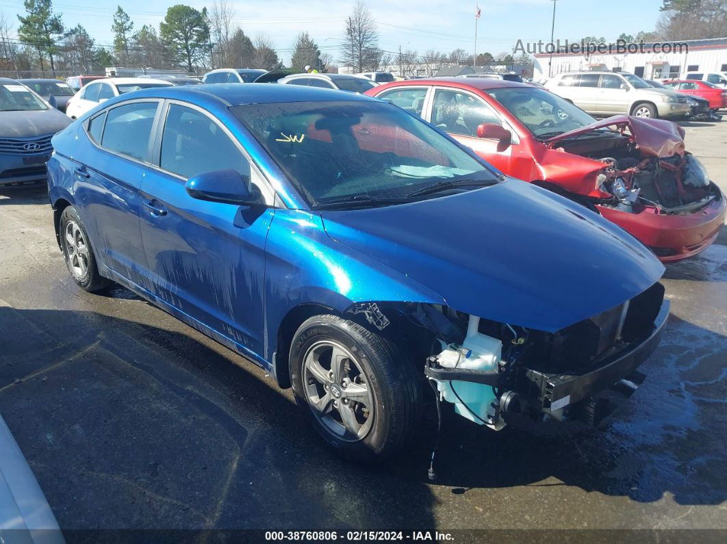 2018 Hyundai Elantra Eco Blue vin: 5NPD94LA8JH321601