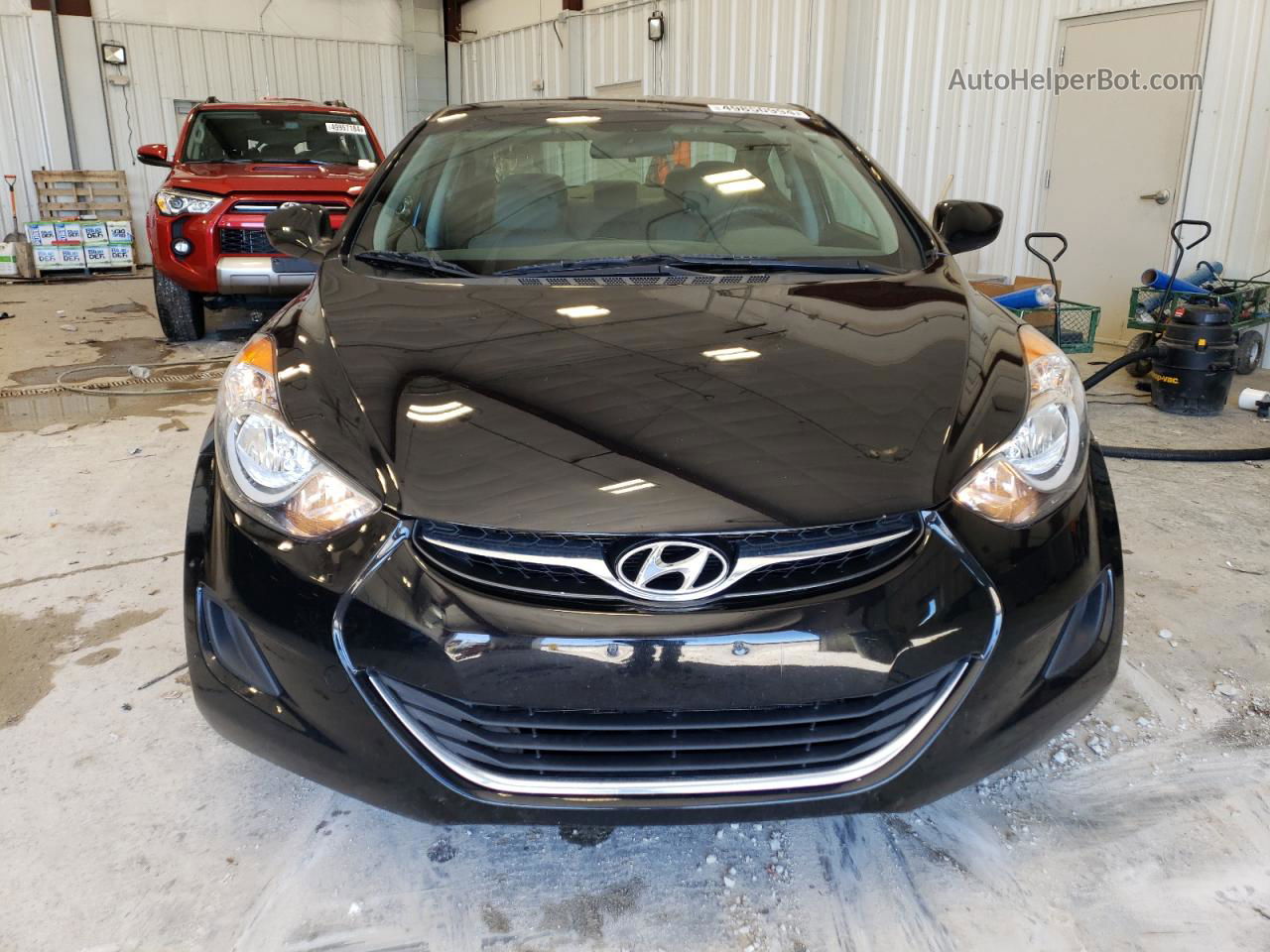 2011 Hyundai Elantra Gls Black vin: 5NPDH4AE0BH000517