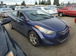 2011 Hyundai Elantra Gls Синий vin: 5NPDH4AE0BH014644