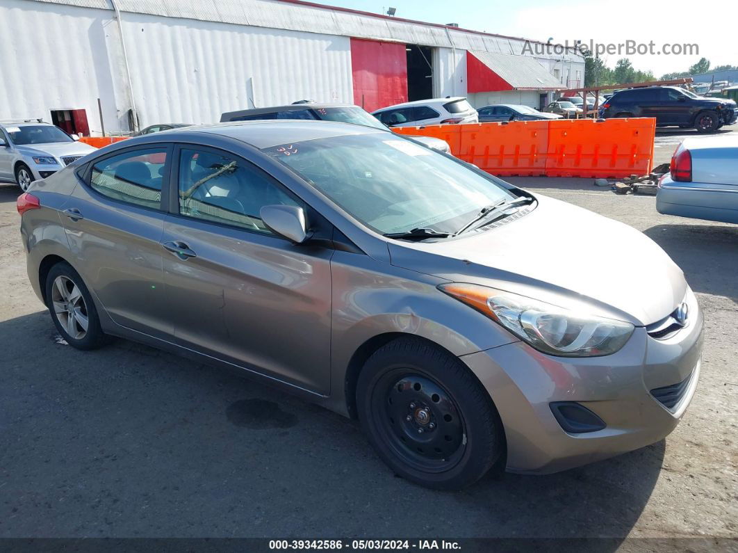 2011 Hyundai Elantra Gls Pewter vin: 5NPDH4AE0BH035297