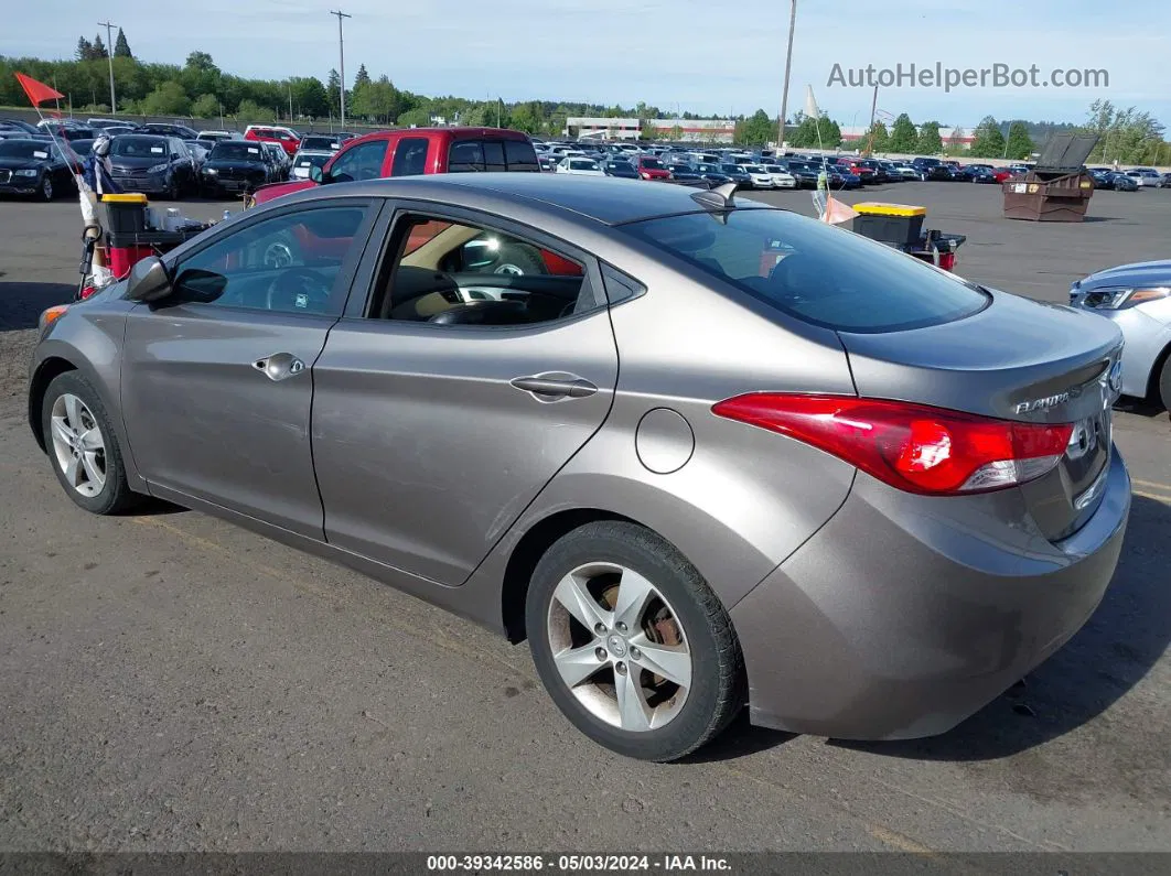 2011 Hyundai Elantra Gls Pewter vin: 5NPDH4AE0BH035297