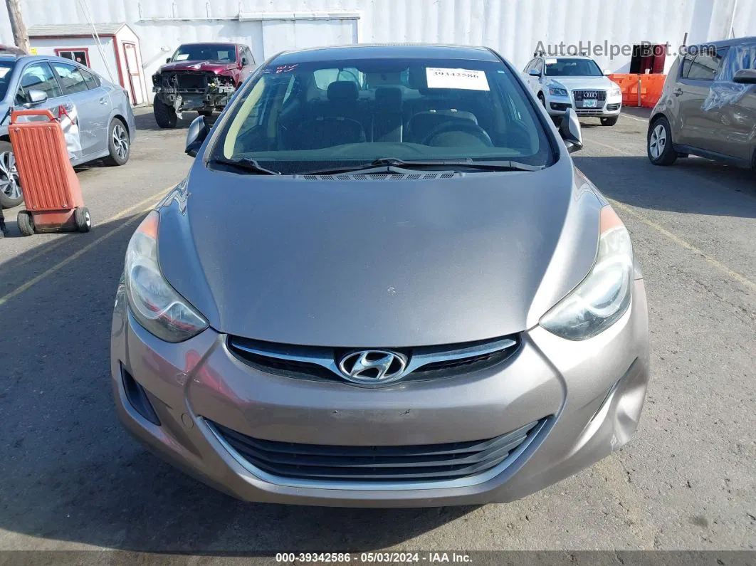 2011 Hyundai Elantra Gls Pewter vin: 5NPDH4AE0BH035297