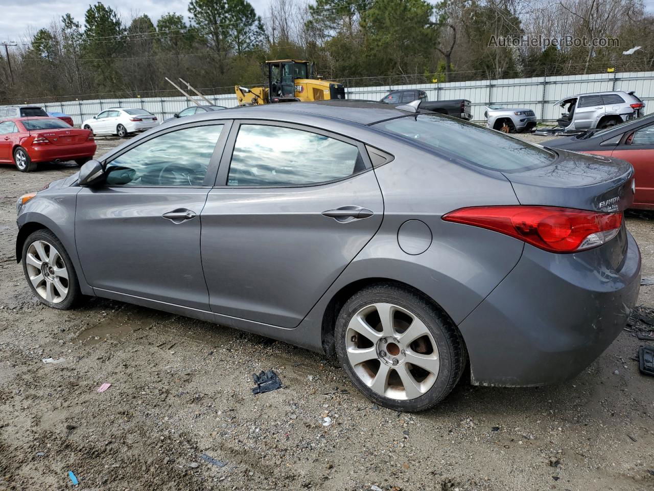 2011 Hyundai Elantra Gls Серый vin: 5NPDH4AE0BH042444