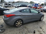 2011 Hyundai Elantra Gls Gray vin: 5NPDH4AE0BH042444